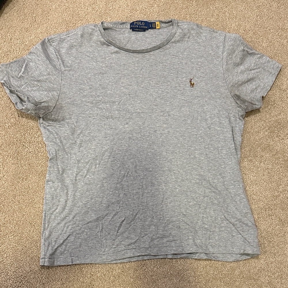 Polo by Ralph Lauren Heather Gray Men's Tee